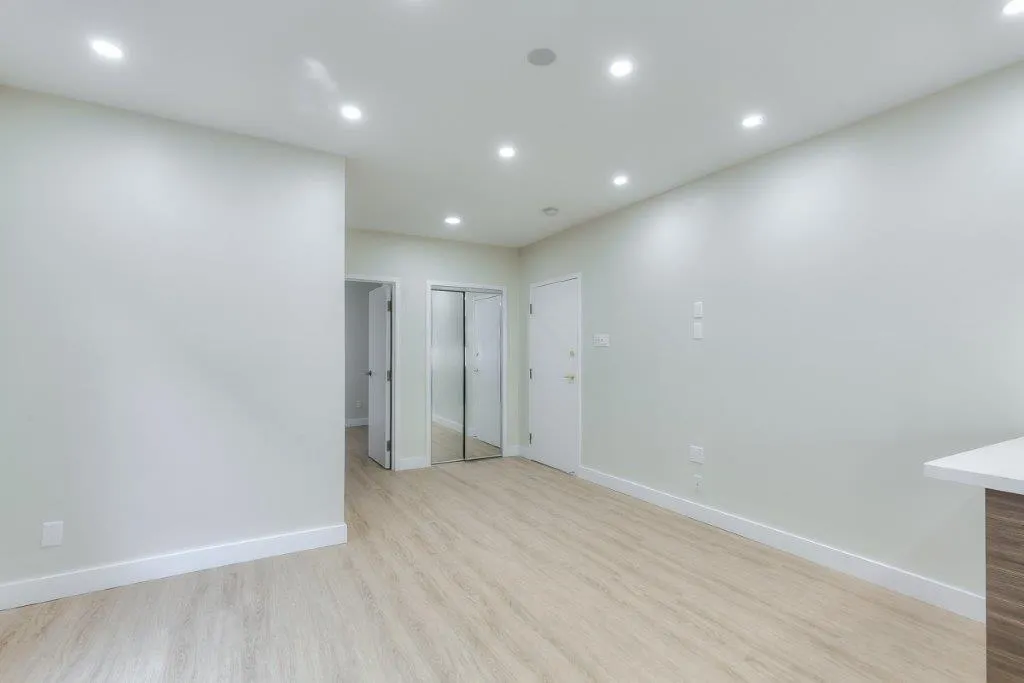 living room with hardwood floors