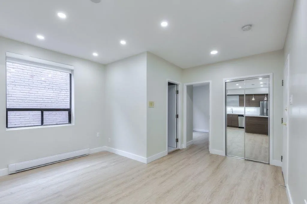 bedroom with hardwood floors