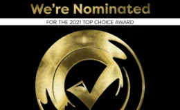 We're nominated! Top Choice Award 2021