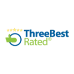 three best rated logo