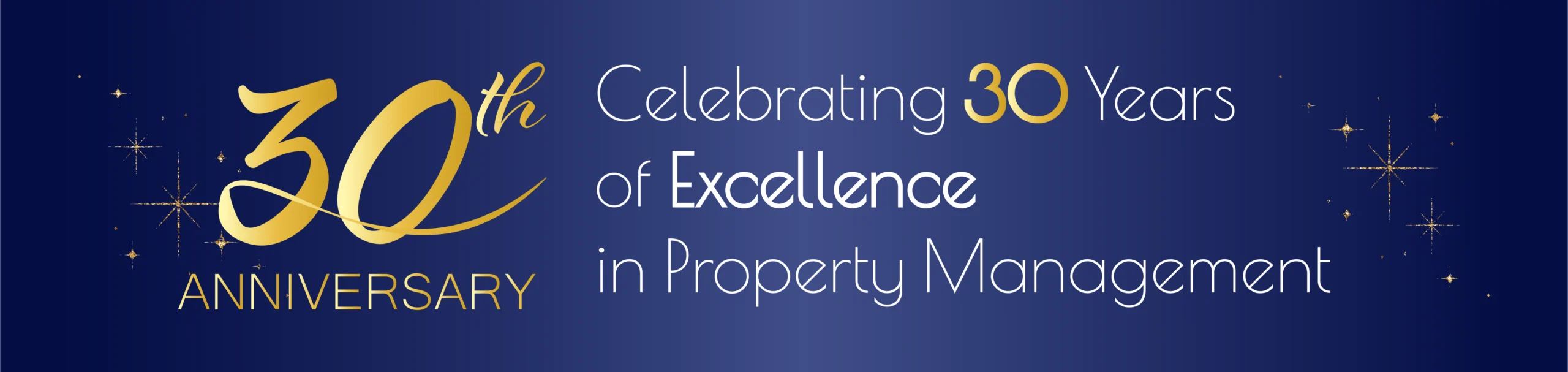 Celebrating 30 Years of Excellence in Property Management