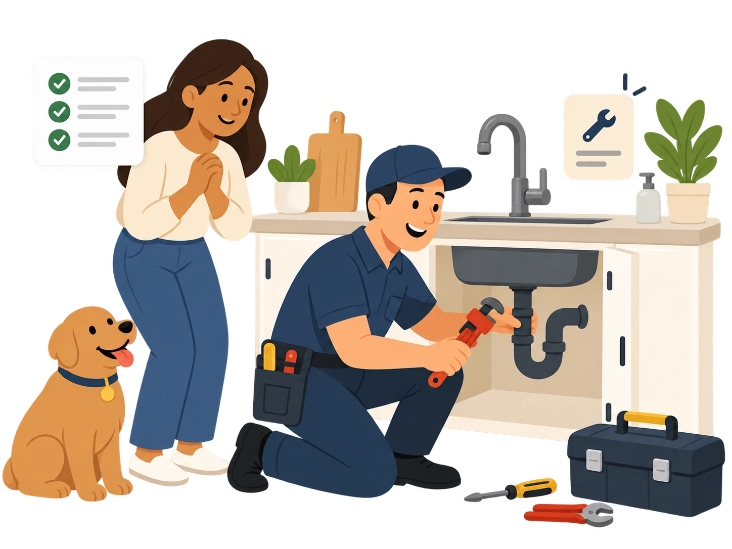 Rental property repair being coordinated inside a managed Toronto rental home