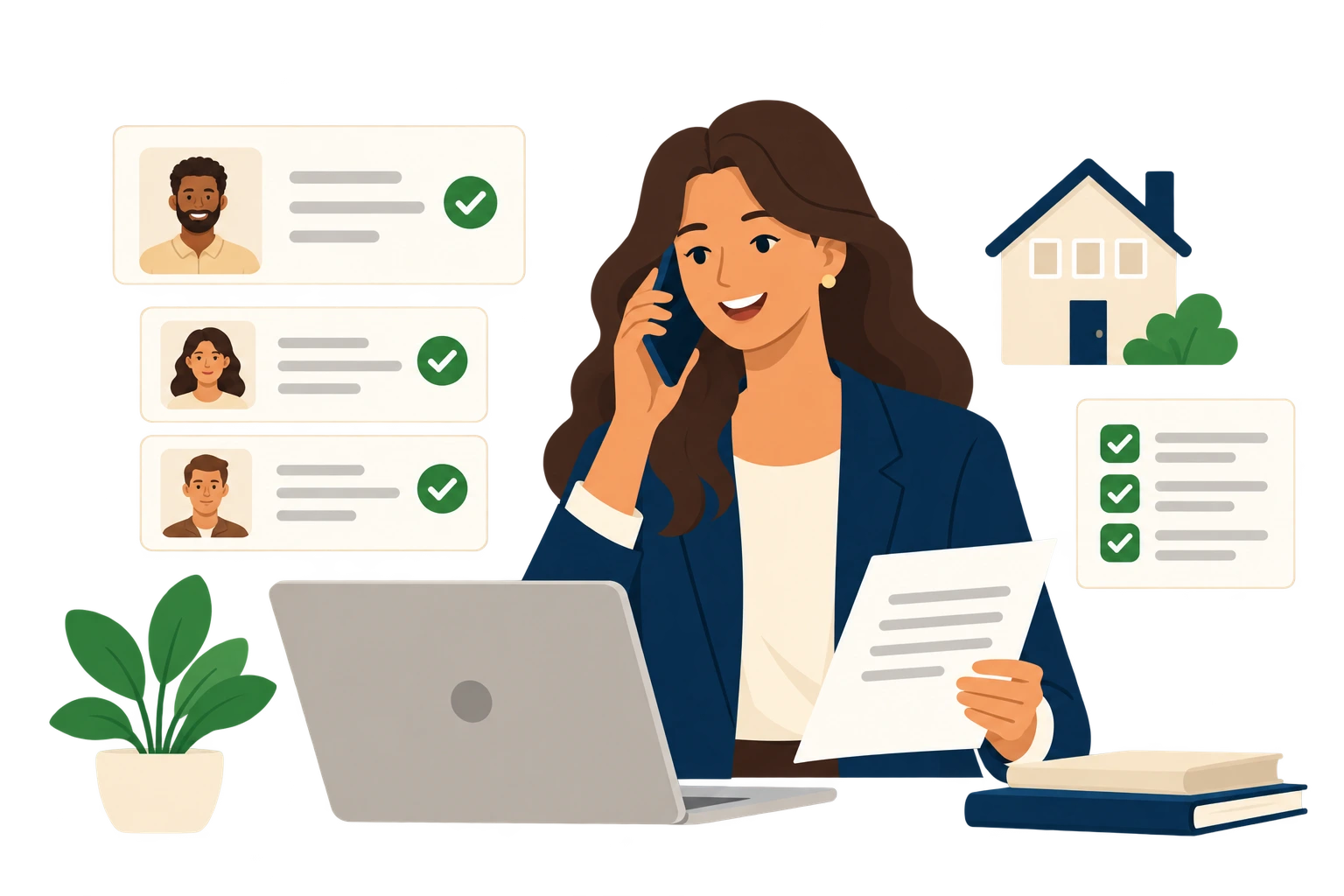 Hero illustration for LandLord tenant placement and leasing